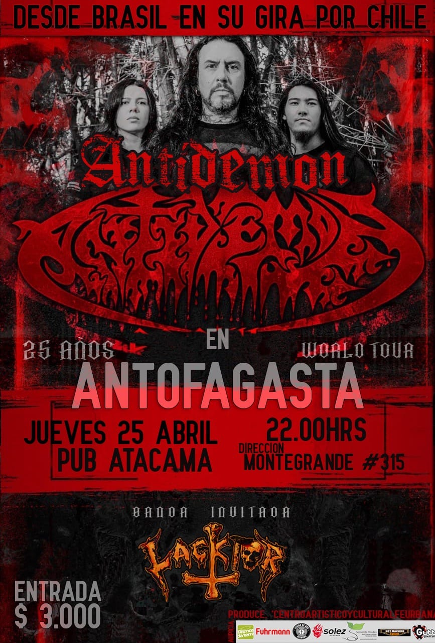 Antidemon en Antofagasta, Chile – Antidemon Band